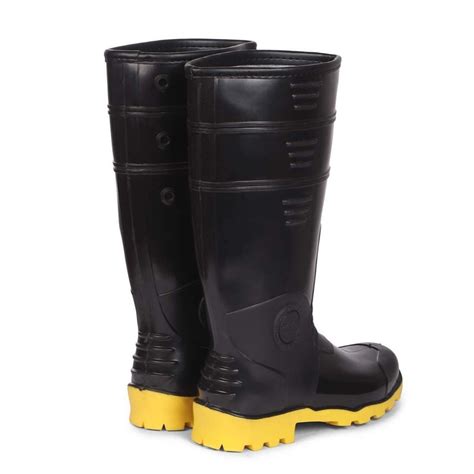 Duckback Black High Ankle Pvc Safety Gumboots At Rs Pair Safety