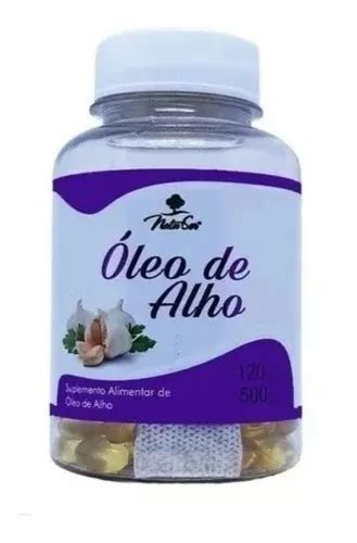 Suplemento En Cápsulas Natuser Encapsulados Aceite De Ajo 500mg