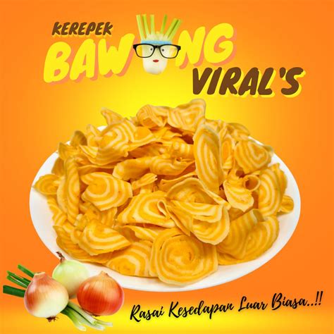 COMBO C 10 PACK 5KG KEREPEK BAWANG VIRAL S SEDAPP GILERR