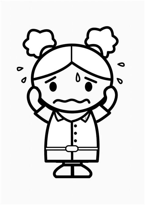 Раскраски эмоции для дошкольников (Много фото!) - drawpics.ru
