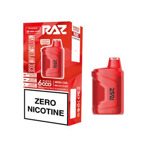 Raz Ca6000 Zero Nic Desert Vapors Express Palm Desert And Indio