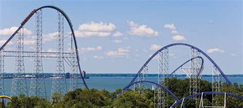 Millennium Force is world's best steel roller coaster, Cedar Point is ...