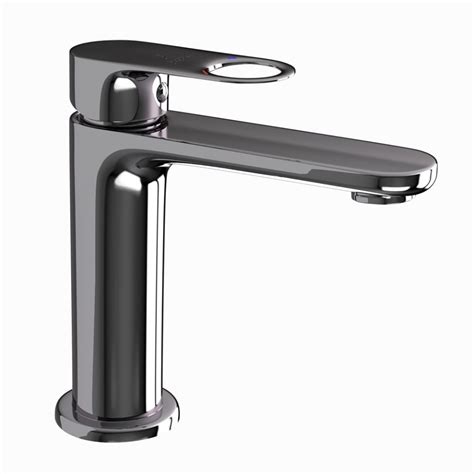 Ornamix Prime Black Chrome Color Single Lever Washbasin Mixer