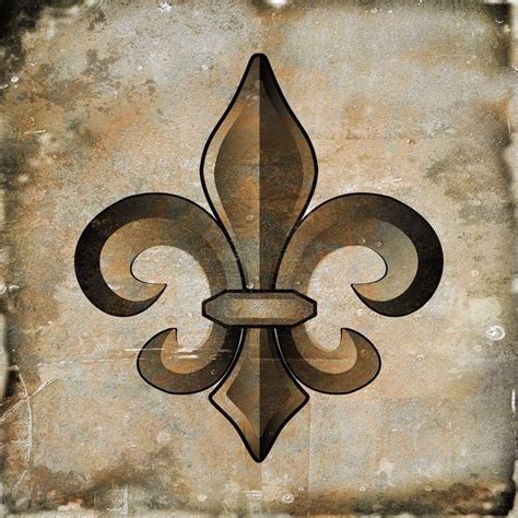 popular fleur de lis metal wall art