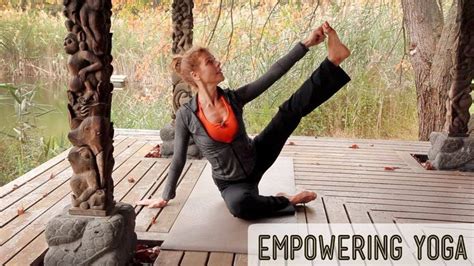 Empowering Yoga Routine Fire Up Open Level Youtube Power Yoga