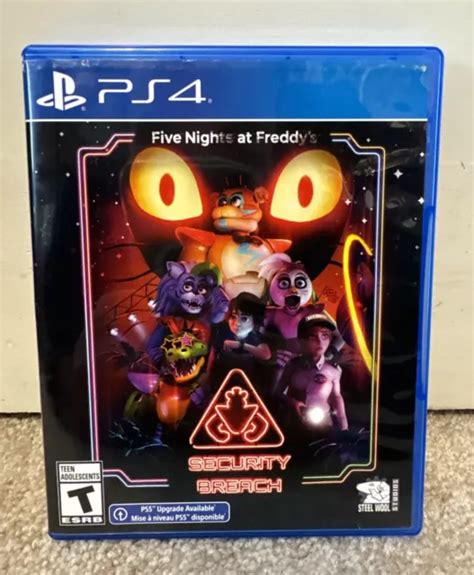 Five Nights At Freddys Security Breach Sony Ps4 Ps5 Avec Pack D