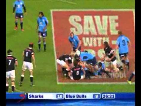 WRN Currie Cup 2011 Round 1 Sharks Vs Blue Bulls YouTube