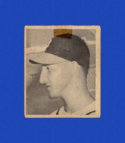 Bowman Set Break Warren Spahn Low Grade Filler Gmcards Ebay