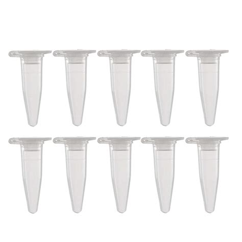 Buy Uxcell Pcs Ml Plastic Centrifuge Tubes With Snap Cap