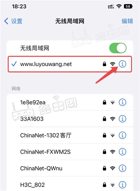 苹果手机查看wifii密码图文教程iPhone查看已连接的WiFi密码 路由网