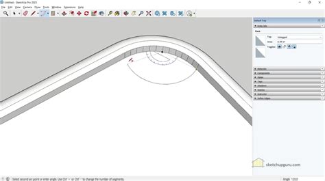 Sketchup Pro Mastering Curved Surfaces In