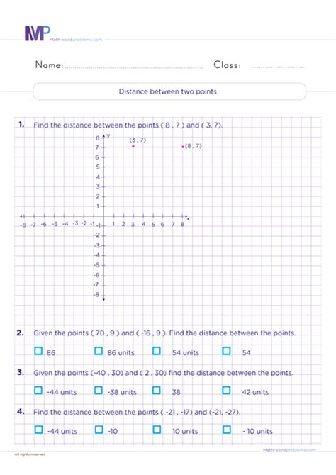 Coordinate Plane Worksheets Grade 6