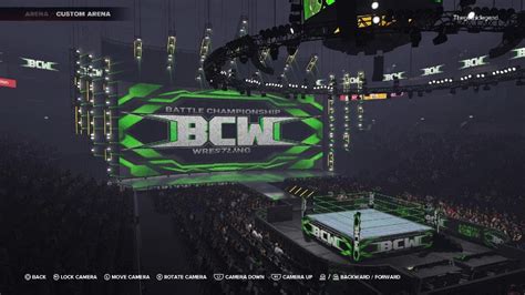 Wwe K Custom Arena Bcw Arena Youtube