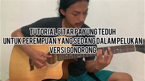 TUTORIAL PAYUNG TEDUH UNTUK PEREMPUAN VERSI GONDRONG YouTube