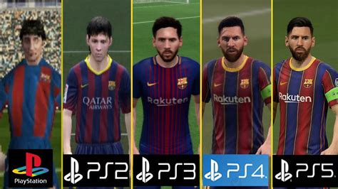 Ps1 Vs Ps2 Vs Ps3 Vs Ps4 Vs Ps5 Graphics And Gameplay Comparison Fifa