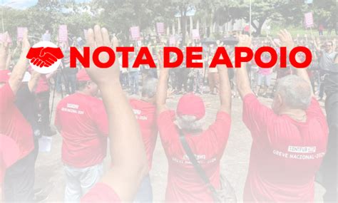 Nota De Apoio à Greve Dos Docentes Da Unb Sinpro Df