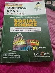 Educart One Shot Question Bank SOCIAL SCIENCE CBSE Class 10 For 2024