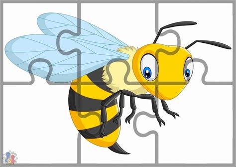 Buzzy Bee Jigsaw Puzzle For Kids