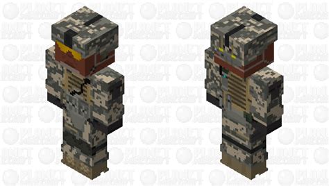 Codmw2 Us Rangers 1 Minecraft Skin