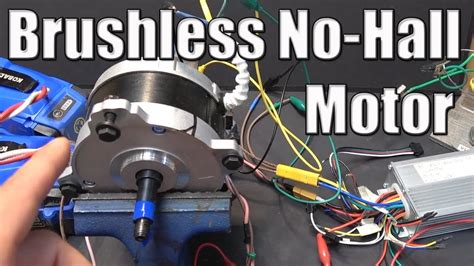 How To Install A Brushless Motor Without A Hall Sensor On A Standard