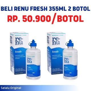 Jual Air Softlens Renu Fresh Ml Shopee Indonesia