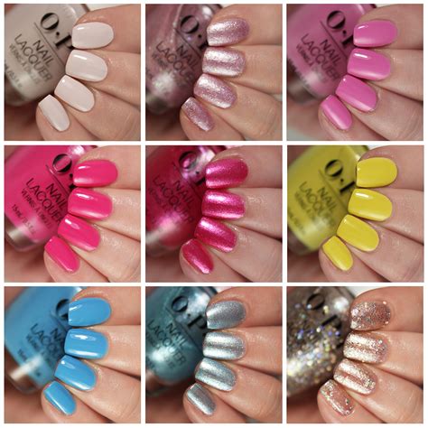 Opi X Barbie The Movie Collection Swatches Review Gingerly Polished