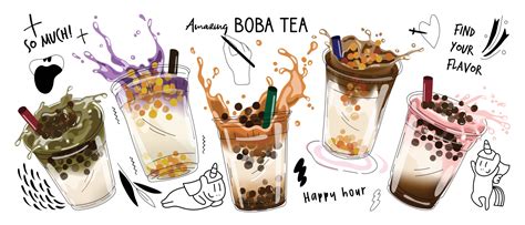 Bubble milk tea Special Promotions design, Boba milk tea, Pearl milk ...