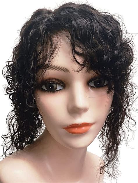 Amazon BESTOPPER 6 3 7 1in Curly Wavy Hair Toppers For Women