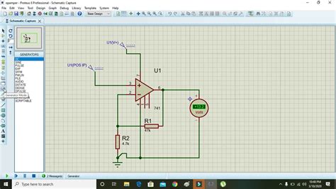 Circuit Diagram Of Inverting Amplifier Amplifier Inverting W