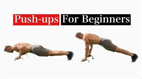 How To Do Push Ups Push Ups For Beginners Youtube