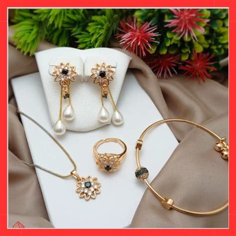 Indian Zarqoon Gold Plated Set