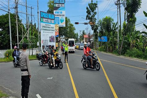 Polres Kulon Progo Angka Kecelakaan Lalu Lintas Turun 26 Persen