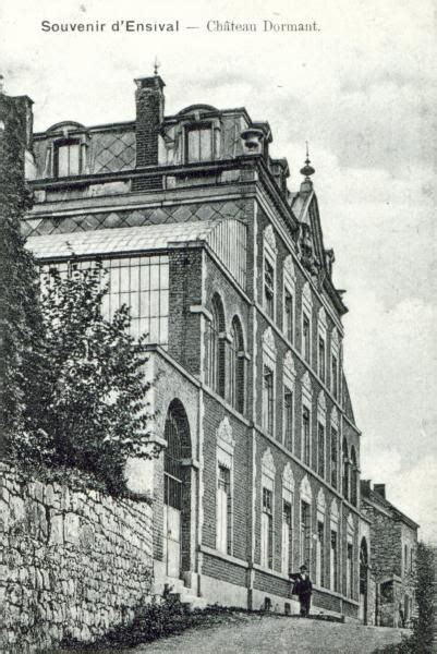 Ensival rue Gérard Heid le château Dorman Street view Louvre Street