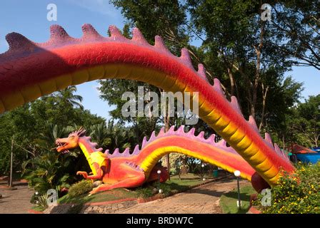 Silver Storm Amusement Parks ,Athirapally, Kerala, India Stock Photo, Royalty Free Image ...