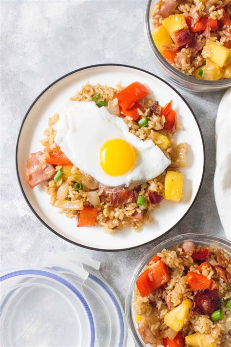 Hawaiian Breakfast Fried Rice - Carmy - Easy Healthy-ish Recipes