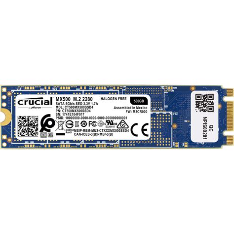 Crucial Gb Mx M Internal Ssd Ct Mx Ssd B H Photo