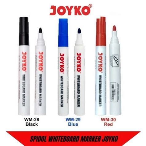 Jual Spidol Whiteboard Marker Joyko Spidol Papan Tulis Wm 28 Wm 29 Wm