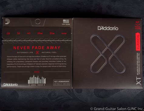 A Daddario Xt Nt Grand Salon De Guitare