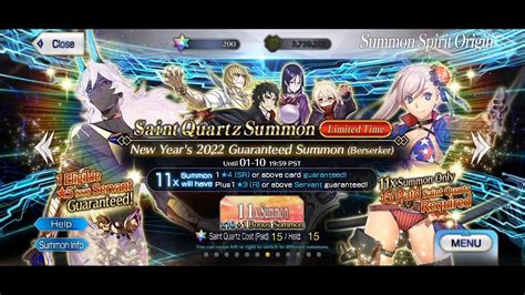 Gssr New Year S Fgo Youtube