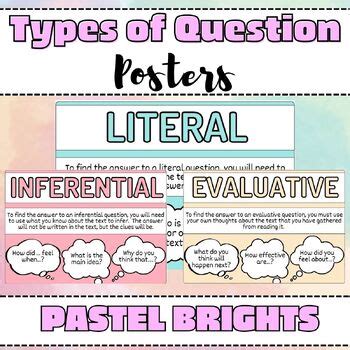 Results for inferential questions | TPT