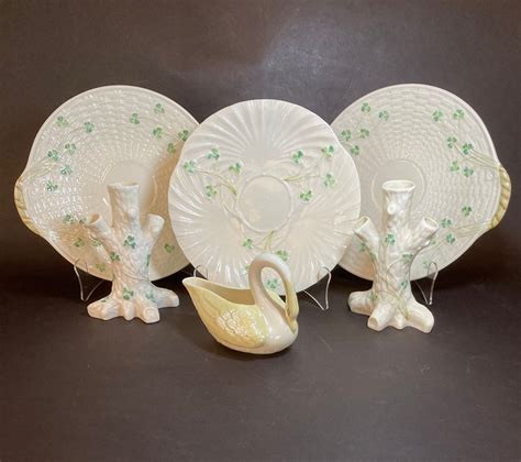 Rare Assortment of Vintage Belleek China From Ireland - Etsy