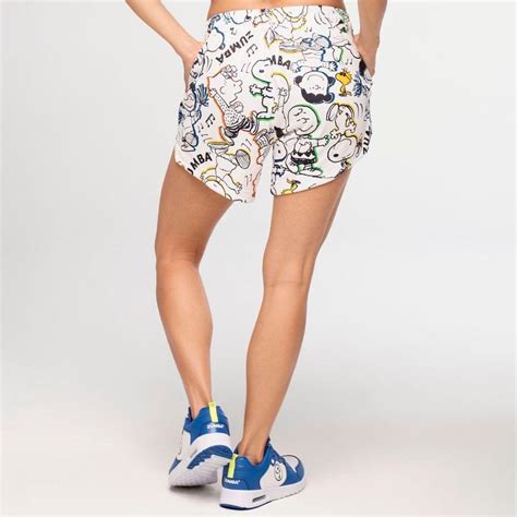 Zumba X Peanuts High Low Mesh Shorts Zumba® Wear Türkiye