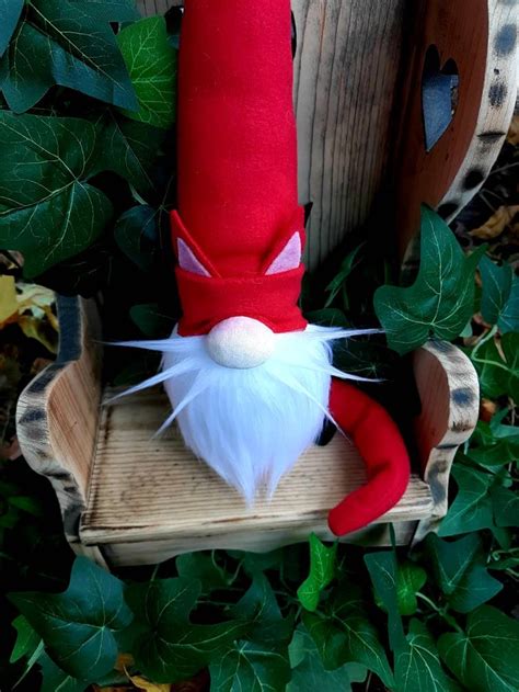 Cat Gnome Gnomes Christmas Kitty Gnome Christmas Cat Gnome Etsy