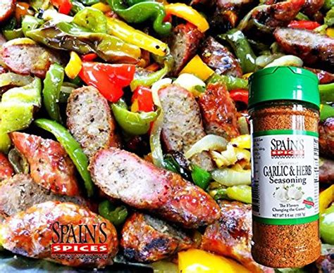 Spain S Gourmet Garlic And Herb Seasoning 5 6 Oz Gluten Free Sugar Free No Msg No Gmo