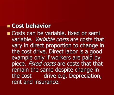 PPT Cost Behavior Cost Estimation PowerPoint Presentation Free