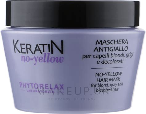 Phytorelax Laboratories Keratin No Yellow Hair Mask Anti Yellow Mask