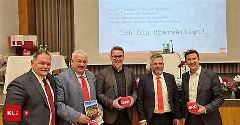 Bei Kampfabstimmung Feistritzer Bürgermeister deutlich zum neuen SPÖ