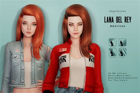 Daylifesims Lana Del Rey Set American Please Emily Cc Finds