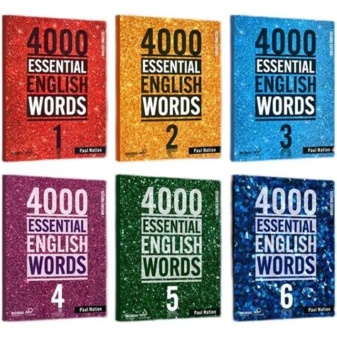 4000 Essential English Words Level 1 6 Ielts Sat Core Words English Vocabulary Book 1 6 New