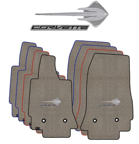 Lloyd Ultimat Front Row Carpet Floor Mat For Corvette L